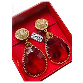 Gianfranco Ferré Boucles d'oreilles Doré
