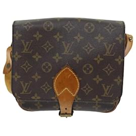 Louis Vuitton-Louis Vuitton Cartouchiere Shoulder Bag-Brown