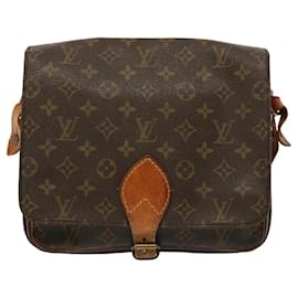 Louis Vuitton-Louis Vuitton Cartouchiere Shoulder Bag-Brown
