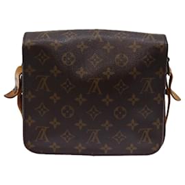 Louis Vuitton-Louis Vuitton Cartouchiere Shoulder Bag-Brown