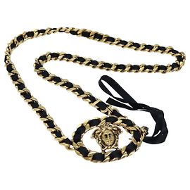 Ceintures Versace Gianni Doré Métallisé