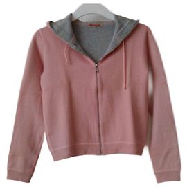 SUÉTER PRADA DE CACHEMIRA Y ALGODÓN. Rosa