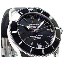 Breitling-BREITLING Superocean Heritage2 B20 Automatic 42 black AB2010 Mens-Silvery