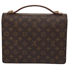 Louis Vuitton-LOUIS VUITTON Monogram Monceau 28 Hand Bag 2way M51185 LV Auth 86213-Monogram