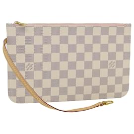 Louis Vuitton-LOUIS VUITTON Pochete Damier Azur Neverfull MM Autêntica 84837-Outro