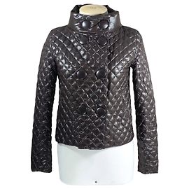 Moncler Brown Down Jacket Brown