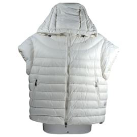Bogner Oversized Sleeveless Down Jacket White White