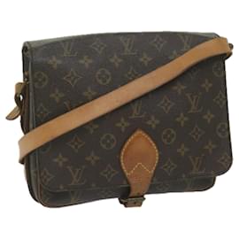 Louis Vuitton-Louis Vuitton Cartouchiere Shoulder Bag-Brown