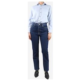 Autre Marque-Blue straight-leg jeans - size W28-Blue
