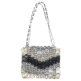 Paco Rabanne Chainmail Shoulder Bag in Gold Metal Golden Metallic