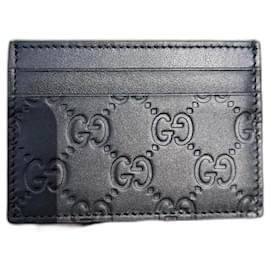 Gucci-Gucci Signature Card Holder-Black