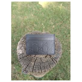 Gucci-Gucci Signature Card Holder-Black