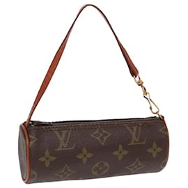 Louis Vuitton-LOUIS VUITTON Monogram Papillon Pouch LV Auth 86540-Monogram