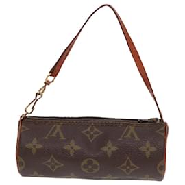 Louis Vuitton-LOUIS VUITTON Monogram Papillon Pouch LV Auth 86540-Monogram