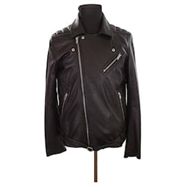 Iro-Leather jacket-Black
