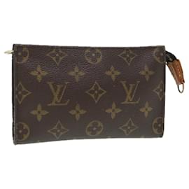 Louis Vuitton-LOUIS VUITTON Monogram Bucket PM Accessory Pouch LV Auth ar12402-Monogram