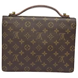 Louis Vuitton-LOUIS VUITTON Monogram Monceau 26 Shoulder Bag M51187 LV Auth 86318-Monogram
