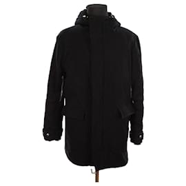 Iro-Manteau en coton-Noir