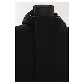 Iro-Manteau en coton-Noir