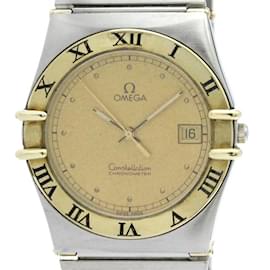 Omega-Omega Constellation 18K Gold and Stainless Steel Wristwatch-Other