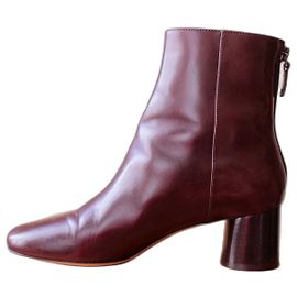 Sandro trotter boots Dark brown
