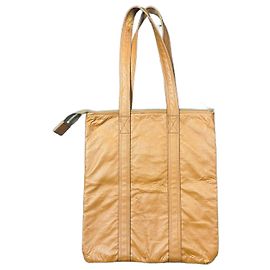 Autre Marque Yoshida Porter Multipocket Brown Leather Handbag. Light brown