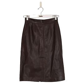 Vanessa Bruno Leather skirt Brown
