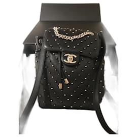 Chanel-Chanel backpack-Black