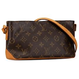 Louis Vuitton-Trotteur Monograma Marrom Louis Vuitton-Marrom