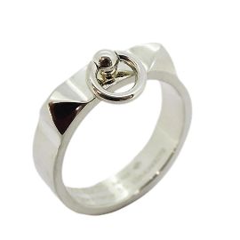 Hermès Hermes Collier de Chien 925 Silver Men's Ring Other