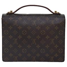 Louis Vuitton-LOUIS VUITTON Monogram Monceau 28 Hand Bag 2way M51185 LV Auth 83970-Monogram