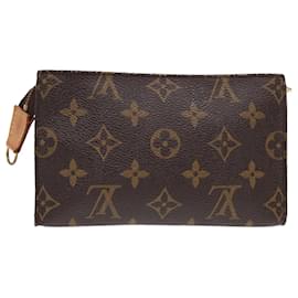 Louis Vuitton-LOUIS VUITTON Monogram Bucket PM Accessory Pouch LV Auth 87451-Monogram