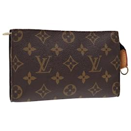 Louis Vuitton-LOUIS VUITTON Monogram Bucket PM Accessory Pouch LV Auth 87451-Monogram