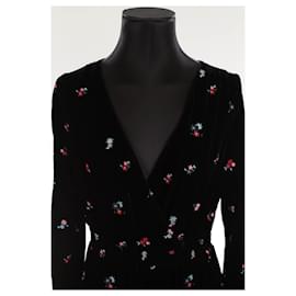 SéZane-Velvet dress-Black