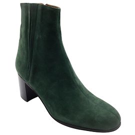 Michel Vivien Green Alden Ankle Boots/Booties Green