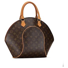 Louis Vuitton-Brown Louis Vuitton Monogram Ellipse MM Handbag-Brown
