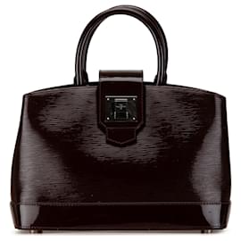 Louis Vuitton-Purple Louis Vuitton Epi Electric Mirabeau PM Satchel-Purple