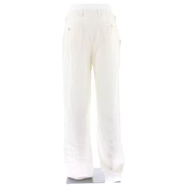 Fendi-FENDI  Trousers T.IT 48 Viscose-White