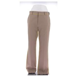 Fendi-FENDI  Trousers T.IT 48 Wool-Brown