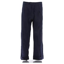 Gucci-Gucci trousers T.IT 48 Cotton-Navy blue