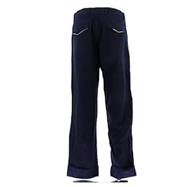 Gucci-Gucci trousers T.IT 48 Cotton-Navy blue