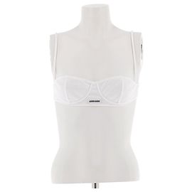 MIU MIU Lingerie T. Baumwolle Weiß