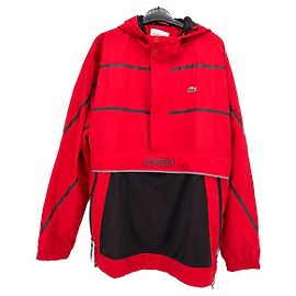 Lacoste jackets T.International M Polyester Red
