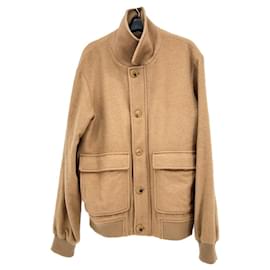 Autre Marque-Non Signé / Unsigned jackets T.International M Cashmere-Brown