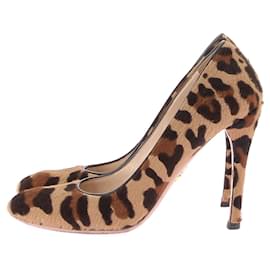 Prada-Prada heels T.EU 37 Leather-Brown