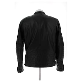 Autre Marque-Non Signé / Unsigned jackets T.International M Leather-Black