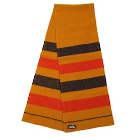 Hermès-Hermès Rocabar Wool Muffler-Multiple colors