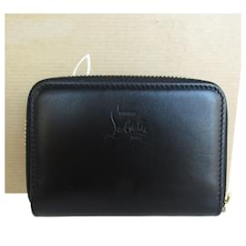 Christian Louboutin-Porte-monnaie Panettone Christian Louboutin-Noir,Argenté,Doré