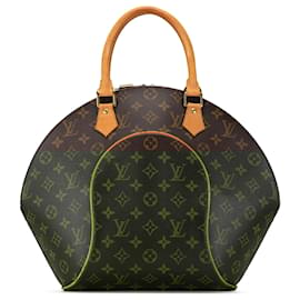Louis Vuitton-Louis Vuitton Brown Monogram Ellipse MM-Brown