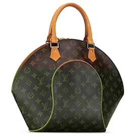 Louis Vuitton-Louis Vuitton Brown Monogram Ellipse MM-Brown